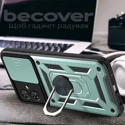 Панель BeCover Military для Motorola Moto G54 / G54 Power Dark Green (711004) - мініатюра 2