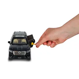 Автомодель TechnoDrive Toyota Land Cruiser 1:24 чорна (KM08222) - мініатюра 10