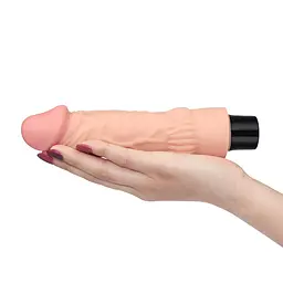 Реалістичний вібратор Lovetoy Real Softee 19.3 см тілесний - мініатюра 6