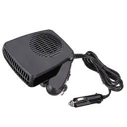 Автомобільний обігрівач від прикурювача 12 V/200 W Чорний (8509) - мініатюра 2