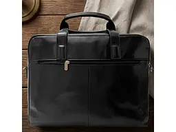 Чоловічий портфель із натуральної шкіри Italico 6031G-38 Чорний 38x29x9 см TONY PEROTTI sum0029071 - мініатюра 6