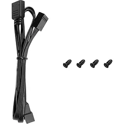 Вентилятор Deepcool FL12SE 120мм PWM (R-FL12SE-BKAPN1-G) - мініатюра 5