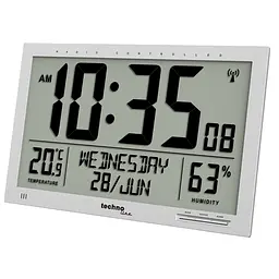 Годинник настінний Technoline WS8013 Silver (WS8013), Сріблястий - мініатюра 4