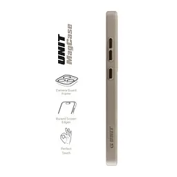 Чехол Samsung Galaxy S25 Ultra 5G, Unit MagSafe, серый, прозрачный, магсейф, противоударный, магнитный, панель-накладка с поддержкой MagSafe, с поддержкой беспроводной зарядки, TPU+PC, защита всего корпуса, ударопрочный, ArmorStandart (ARM82267) - мініатюра 3