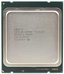 Процесор Intel Xeon E5 2620 (CM8062101048401) (Socket 2011, 12T, 2.5 ГГц, Tray) Б/в