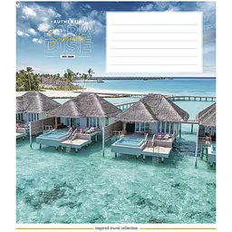 Зошит учнівський Школярик Summer paradise, в лінію, 24 аркуші, ВД-лак, 25 шт. (024-3251L) - мініатюра 4