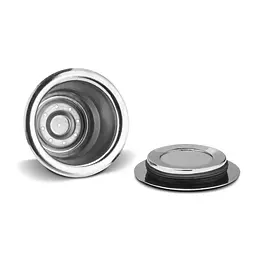 Капсула багаторазова з нержавіючої сталі для кавоварки Nespresso від ICafilas, глянсова. - мініатюра 6