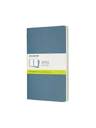 Записник Moleskine Cahier середній, Нелінований Жвавий Блакитний (CH018B44)