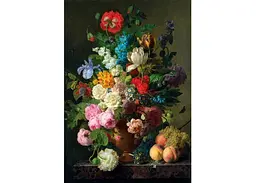 Пазл Clementoni Museum Collection: Ваза з квітами, Жан-Франсуа Ван Даль (Museum Collection - Bowl Of Flowers Puzzle - 1000 pcs.), 1000 ел. (39970) - мініатюра 2
