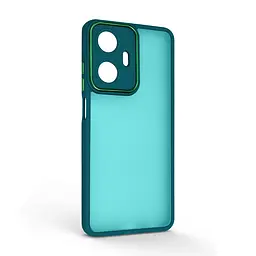 Защитный чехол для Realme C55, Shade, зеленый, TPU+PC, матовый, защита всего корпуса, панель-накладка, противоударный, с высокими бортиками, амортизирует удары при падениях, ArmorStandart (ARM70108)