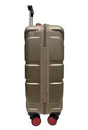 Валіза дорожня мала Lee Cooper 31103 ручна поклажа Полікарбонат/ABS-пластик (S) Шампань - мініатюра 7