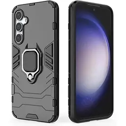 Чохол бампер Primolux Ring Armor для телефона Samsung Galaxy S23 FE (SMS711) Black - мініатюра 2