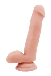 Фалоімітатор DreamToys Mr.Dixx 18 см тілесний - мініатюра 2