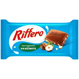Молочний шоколад Riffero з лісовим горіхом 75 г