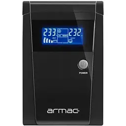 Джерело безперебійного живлення Armac Office 1000F LCD 1000VA/650W (Z22859) - мініатюра 2