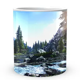 Кухоль GeekLand Skyrim SKR 02.16 330 мл білий - мініатюра 2