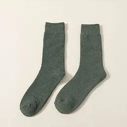 Шкарпетки чоловічі зимові махрові хакі 40-43 3651