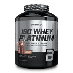 Сироватковий ізолят BioTech Iso Whey Platinum, 1.8 кг - Шоколад