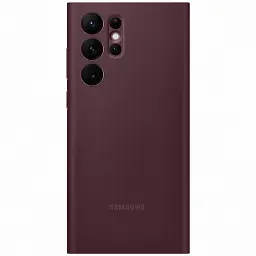Чохол-книжка Samsung Smart Clear View Cover для Samsung Galaxy S22 Ultra SM-S908 Burgundy (EF-ZS908CEEGRU) - мініатюра 2