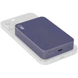 Батарея універсальна EMOS 10000mAh WI1046, 20W, Wireless, blue (B0551BL) - мініатюра 10