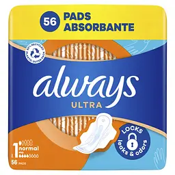 Гігієнічні прокладки Always Ultra Normal (Розмір 1) 56 шт. - мініатюра 2