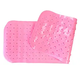 Килимок у ванну кімнату на присосках Mega Zayka MGZ-0901(Soft-Pink) 35х95 см - мініатюра 2