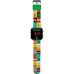 Годинник дитячий LED Kids Licence Minecraft (MIN4272) - мініатюра 2