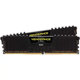 Модуль пам'яті DDR4 Corsair Vengeance LPX 2x32 GB 3200MHz [CMK64GX4M2E3200C16] [99133] - мініатюра 1
