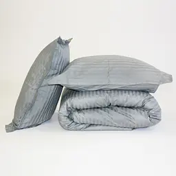 Постільна білизна MirSon Satin 30-0010LightGray 160х220 Сімейний (2200005251171) - мініатюра 10