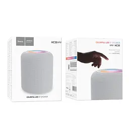 Колонка портативна Hoco HC30 Oceano BT speaker сірий - мініатюра 2