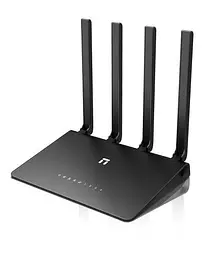 Роутер Netis N2, Wi-Fi 802.11b/g/a/n/ac, до 1167 Mb/s, 2.4GHz/5GHz, 4 LAN 10/100/1000 Mb/s, RJ45 10/100/1000 Mb/s (FE), 4 зовнішні