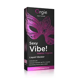 Рідкий вібратор Sexy Vibe, 15 мл вібрація + посилення оргазму Orgie (Бразилія-Португалія) - мініатюра 4