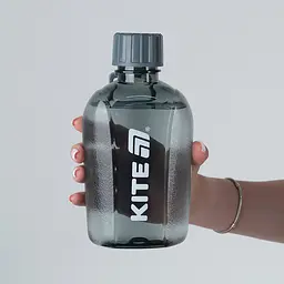Пляшка для води Kite 650 мл сіра (K25-1240-1) - мініатюра 5