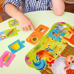 Пазли Vladi Toys 2 в 1 Ферма з міні-грою 49 елементів (RK1140-05) - мініатюра 4