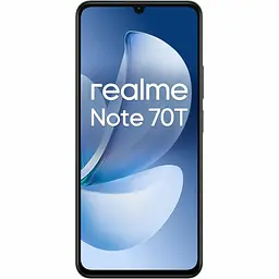 Смартфон Realme Note 70T 4/256Gb Black (Global) - мініатюра 2