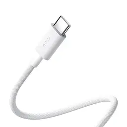 Кабель Xiaomi Braided Cable Type-C to Type-C 3A 1m BHR0878GL White - мініатюра 2