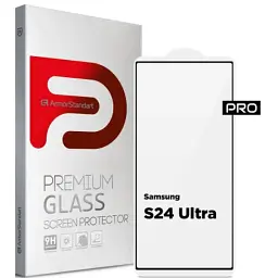 Скло захисне Armorstandart Pro Samsung S24 Ultra Black (ARM72438)