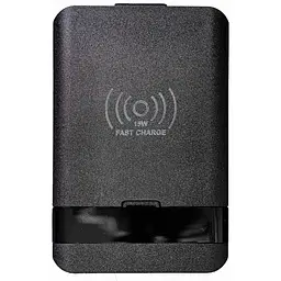 Бездротовий зарядний пристрій TheGeneral Flow 15W з набором перехідників USB/USB C чорний (40070119-01) - мініатюра 2