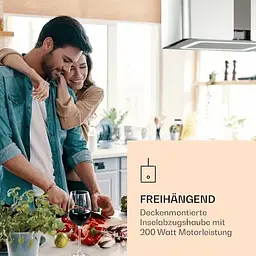 Витяжка Klarstein Futurelight Smart 420 м³/год 200 Вт острівна (10038710) - мініатюра 7