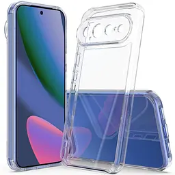 TPU чохол Epik Transparent 1,5mm Full Camera для Google Pixel 11 Pro XL Безбарвний (прозорий)