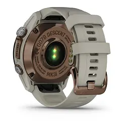 Спортивний годинник Garmin Descen Mk3i – 43 mm Bronze PVD Titanium with French Gray Silicone Band (010-02753-13/14) - мініатюра 2