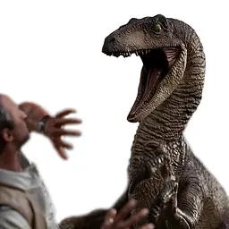 Статуетка JURASSIC PARK Clever Girl Deluxe Art Scale 1/10 (Парк Юрського періоду) - мініатюра 5
