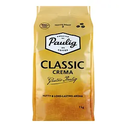     Кава в зернах Paulig Classic Crema 1 кг  - мініатюра 2