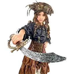 Костюм Піратка Steampunk дитячий - мініатюра 4