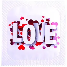 Презервативи з сердечками Pasante Love - мініатюра 3