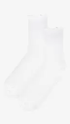Шкарпетки для дівчинки Premier Socks Рубчик 22-24 Білий (4820203375233)