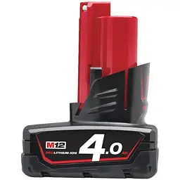 Акумулятор Li-Ion MILWAUKEE, M12 B4 4Аг