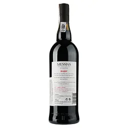 Портвейн Messias Porto Ruby, червоний, солодкий, 19,5%, 0,75 л - мініатюра 2