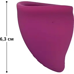 Менструальна чаша Fun Factory Fun Cup Size B - мініатюра 2