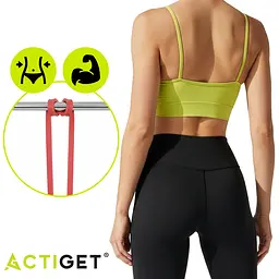 Еспандер-петля Actiget Power Band 2-25 кг (резина для фітнесу та спорту) набір 3 шт ACT0047 - мініатюра 7